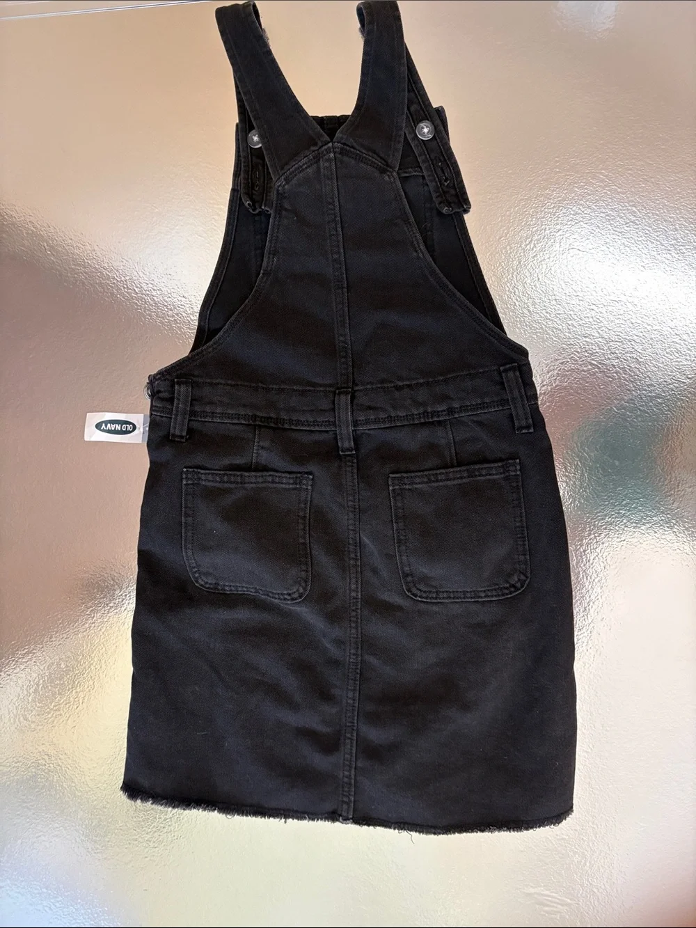 Bundle- Yellow RVCA Romper and Black Old Navy Overall Jean Skirt